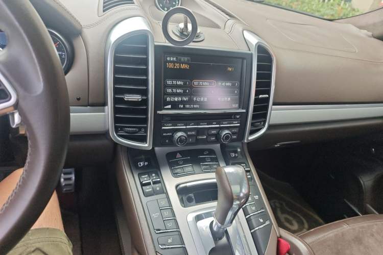 Used Porsche Cayenne 2016 Cayenne GTS 3.6T Audio And AC Panel