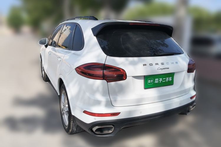Used Porsche Cayenne 2016 Cayenne Platinum Edition 3.0T Rear Left 45 Deg