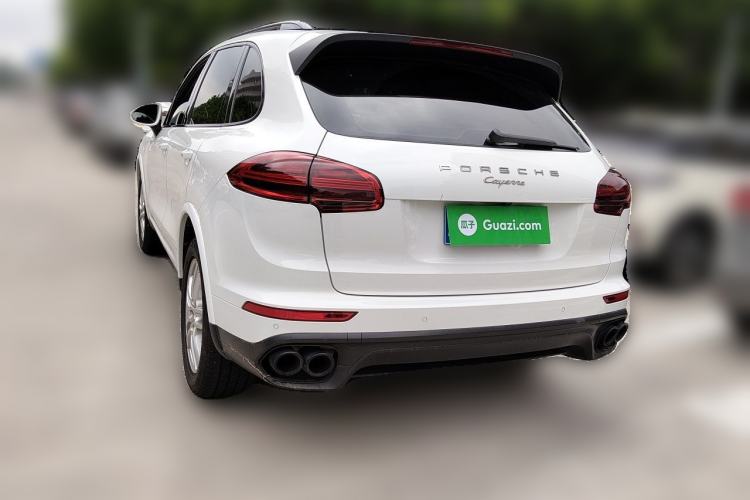 Used Porsche Cayenne 2016 Cayenne Platinum Edition 3.0T Rear Left 45 Deg