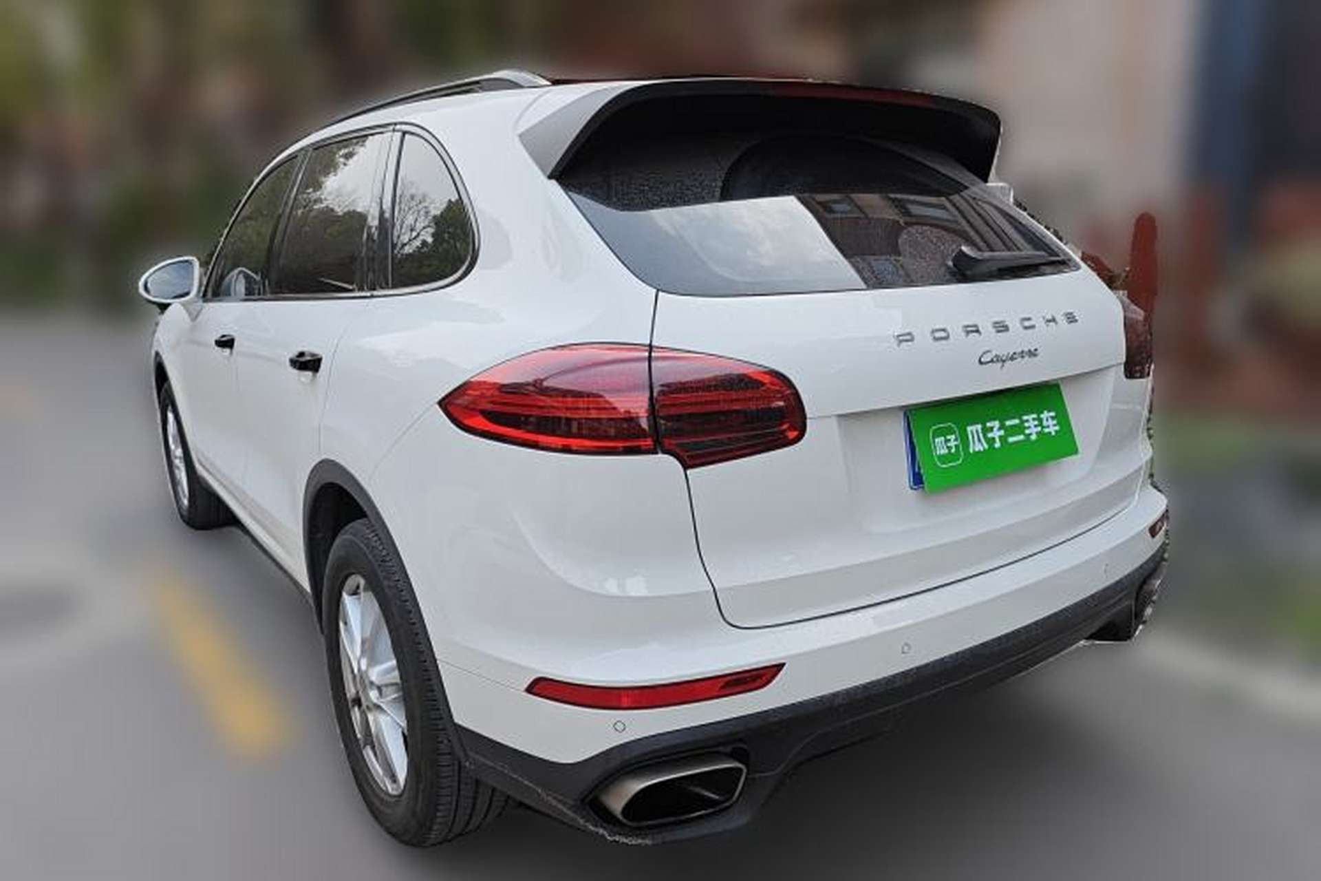 Used Porsche Cayenne 2016 Cayenne 3.0T Rear Left 45 Deg