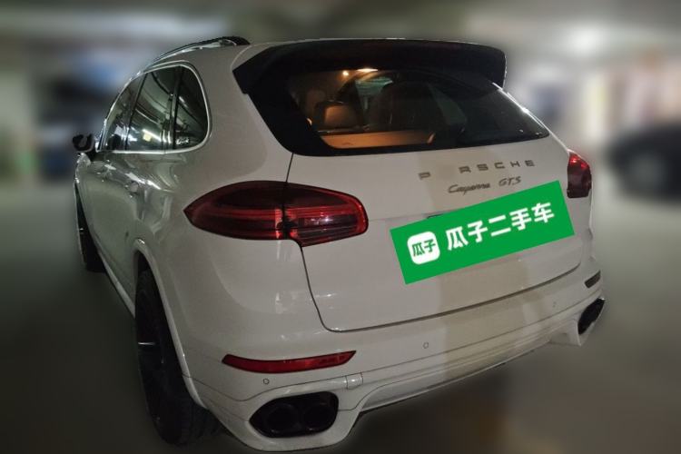 Used Porsche Cayenne 2016 Cayenne Platinum Edition 3.0T Rear Left 45 Deg