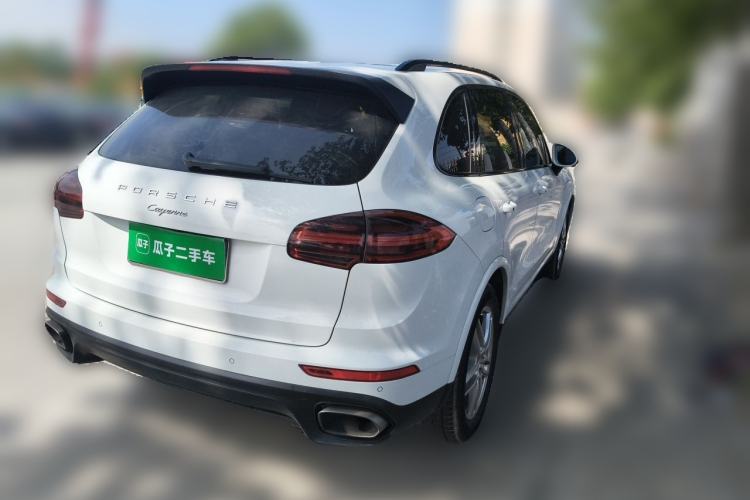 Used Porsche Cayenne 2016 Cayenne Platinum Edition 3.0T Rear Right 45 Deg