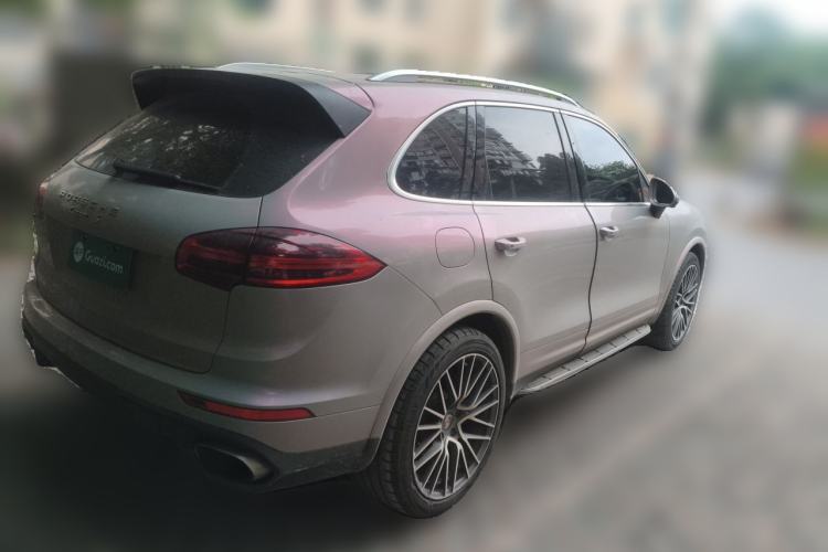 Used Porsche Cayenne 2016 Cayenne Platinum Edition 3.0T Rear Right 45 Deg