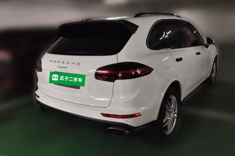 Used Porsche Cayenne 2016 Cayenne Platinum Edition 3.0T Rear Right 45 Deg