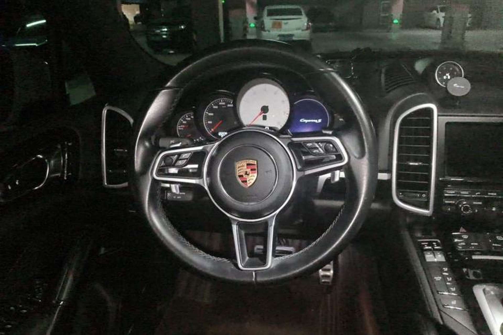 Used Porsche Cayenne 2016 Cayenne S 3.6T Steering Wheel
