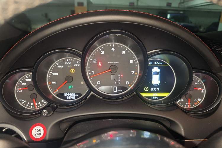Used Porsche Cayenne 2016 Cayenne 3.0T Instrument Cluster