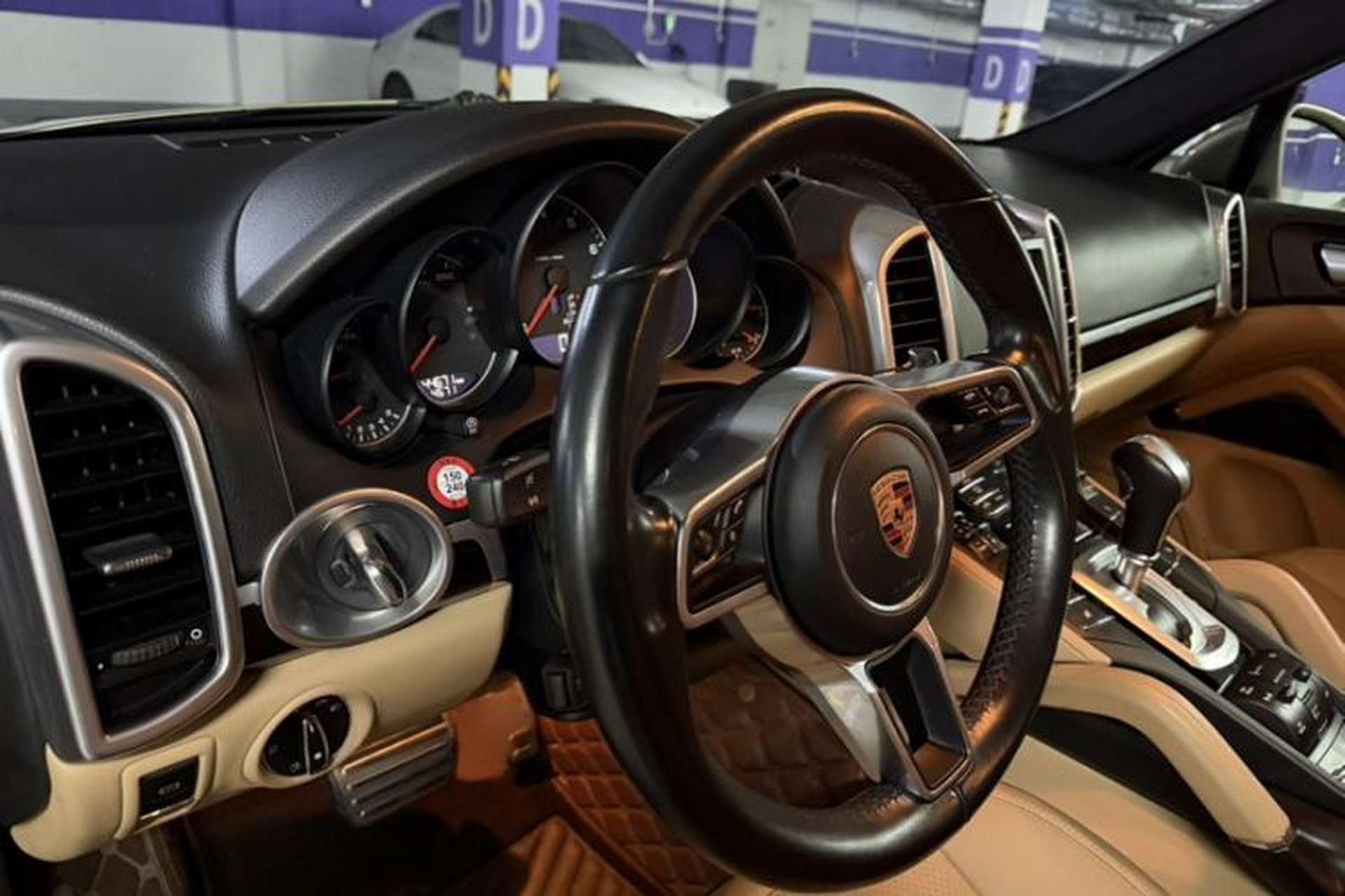 Used Porsche Cayenne 2016 Cayenne 3.0T Steering Wheel