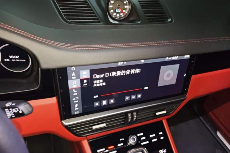 Used Porsche Cayenne 2018 Cayenne 3.0T Audio And AC Panel