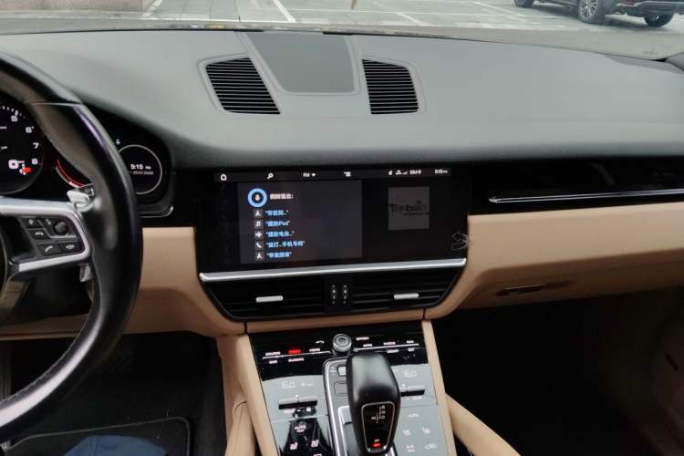 Used Porsche Cayenne 2018 Cayenne 3.0T Audio And AC Panel