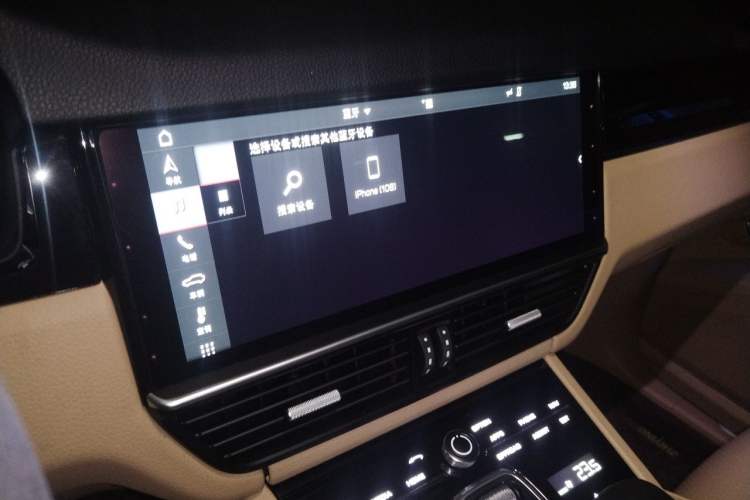 Used Porsche Cayenne 2018 Cayenne 3.0T Audio And AC Panel
