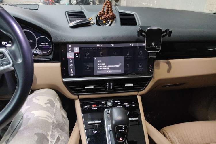 Used Porsche Cayenne 2018 Cayenne 3.0T Audio And AC Panel