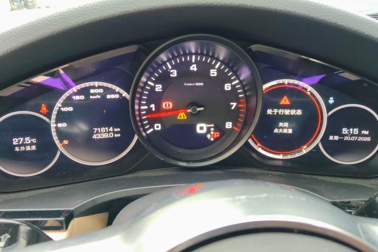 Used Porsche Cayenne 2018 Cayenne 3.0T Instrument Cluster