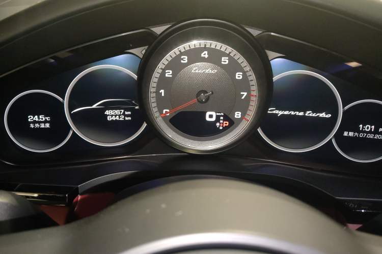 Used Porsche Cayenne 2018 Cayenne Turbo 4.0T Instrument Cluster