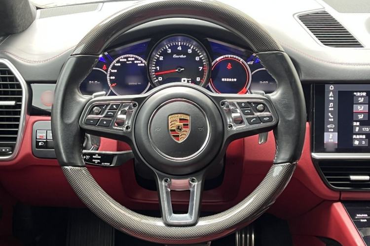 Used Porsche Cayenne 2018 Cayenne Turbo 4.0T Steering Wheel