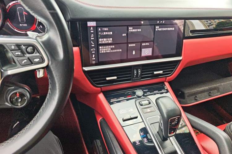 Used Porsche Cayenne 2018 Cayenne S 2.9T Audio And AC Panel