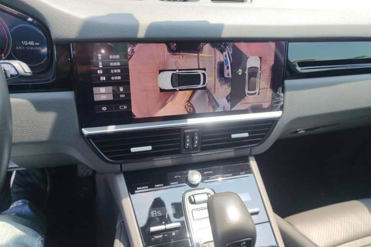 Used Porsche Cayenne 2018 Cayenne 3.0T Audio And AC Panel