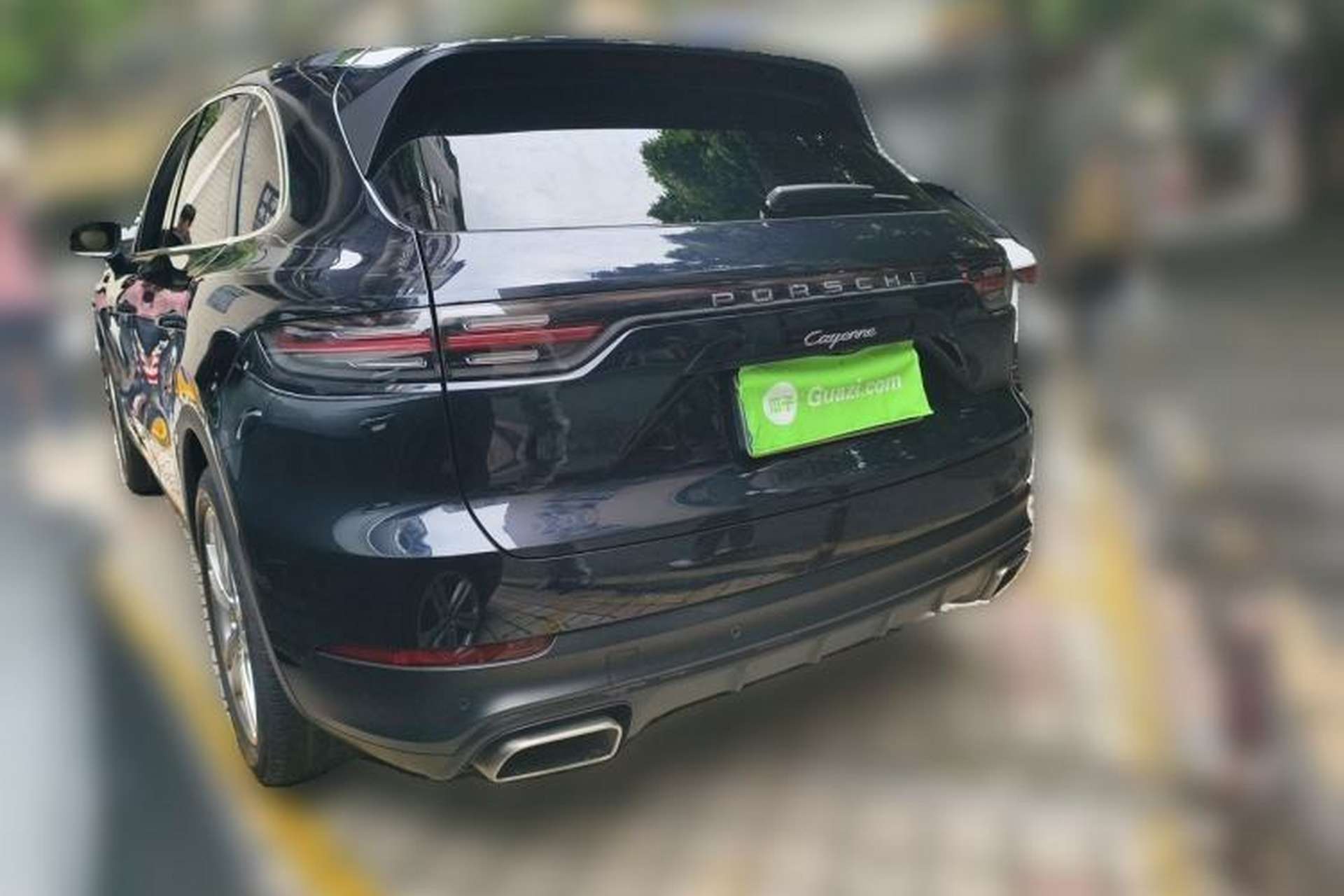 Used Porsche Cayenne 2018 Cayenne 3.0T Rear Left 45 Deg