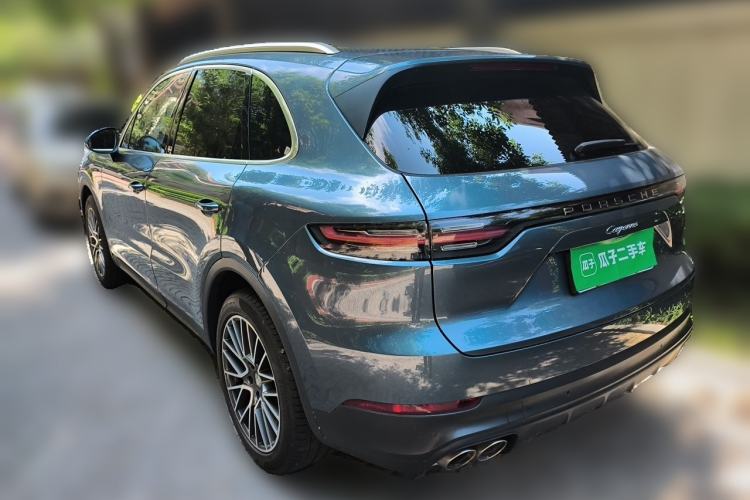 Used Porsche Cayenne 2018 Cayenne 3.0T Rear Left 45 Deg