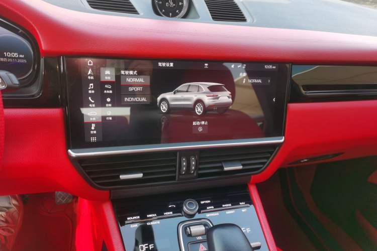 Used Porsche Cayenne 2018 Cayenne 3.0T Audio And AC Panel