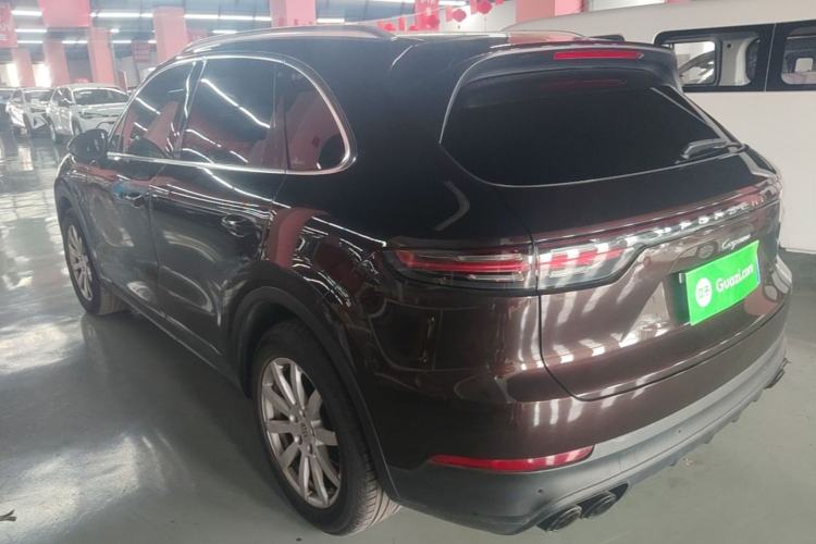 Used Porsche Cayenne 2018 Cayenne 3.0T Rear Left 45 Deg