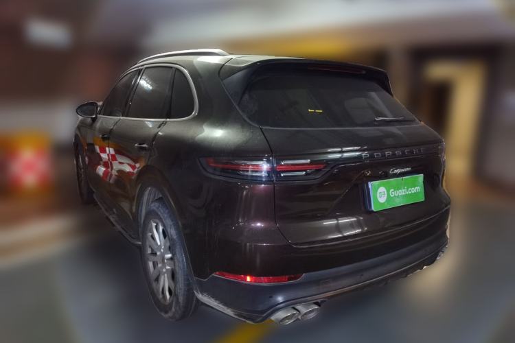 Used Porsche Cayenne 2018 Cayenne 3.0T Rear Left 45 Deg