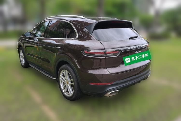 Used Porsche Cayenne 2018 Cayenne 3.0T Rear Left 45 Deg