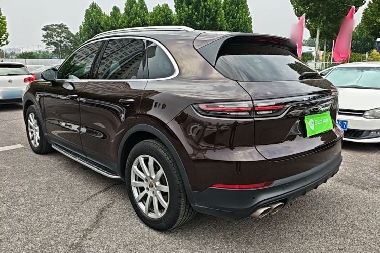 Used Porsche Cayenne 2018 Cayenne 3.0T Rear Left 45 Deg