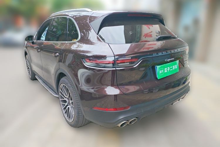Used Porsche Cayenne 2018 Cayenne 3.0T Rear Left 45 Deg