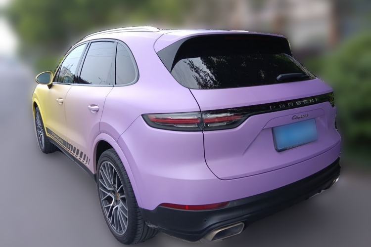 Used Porsche Cayenne 2018 Cayenne 3.0T Rear Left 45 Deg