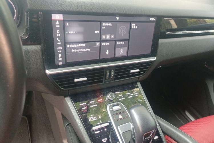 Used Porsche Cayenne 2018 Cayenne 3.0T Audio And AC Panel