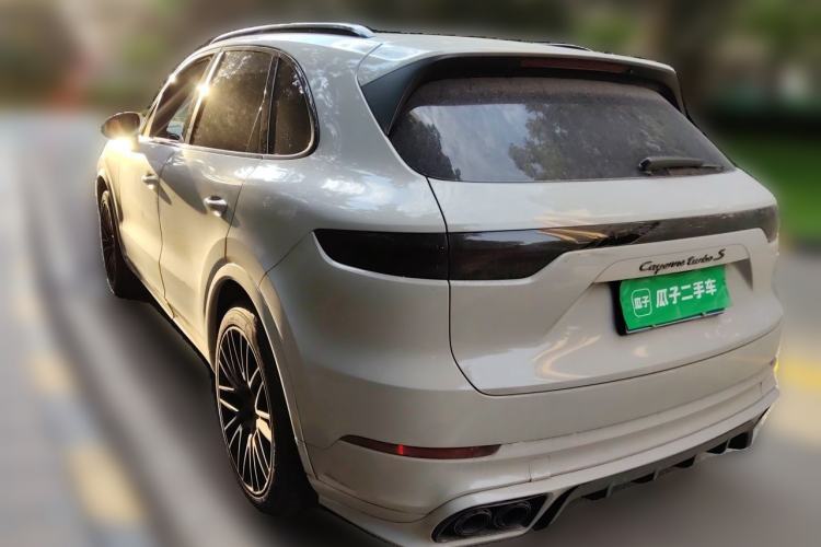 Used Porsche Cayenne 2018 Cayenne 3.0T Rear Left 45 Deg