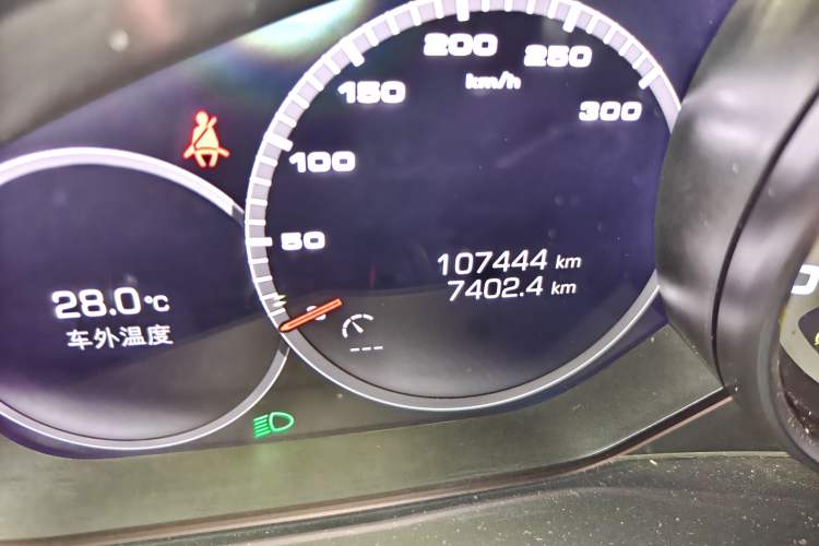 Used Porsche Cayenne 2018 Cayenne S 2.9T Odometer Close Up