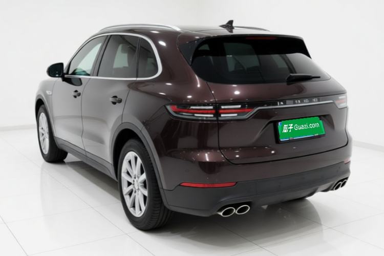 Used Porsche Cayenne 2018 Cayenne 3.0T Rear Left 45 Deg