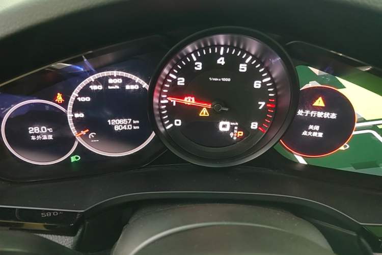 Used Porsche Cayenne 2018 Cayenne 3.0T Instrument Cluster