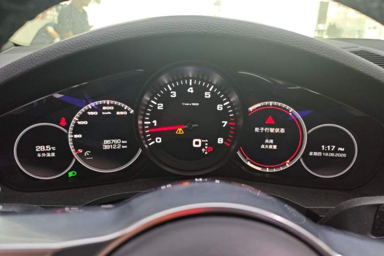 Used Porsche Cayenne 2018 Cayenne 3.0T Instrument Cluster