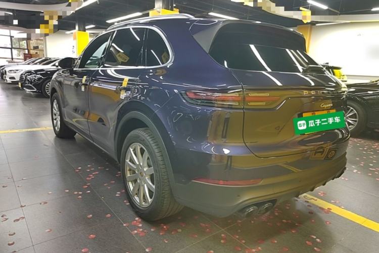 Used Porsche Cayenne 2018 Cayenne 3.0T Rear Left 45 Deg
