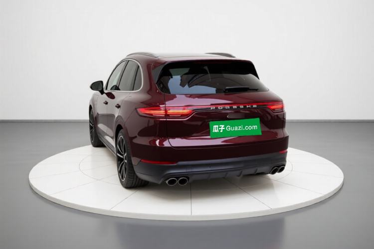 Used Porsche Cayenne 2018 Cayenne 3.0T Rear Left 45 Deg