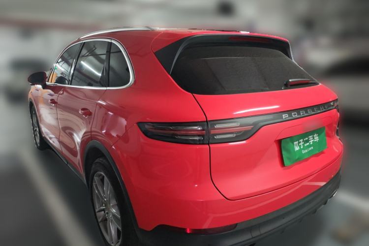 Used Porsche Cayenne 2018 Cayenne 3.0T Rear Left 45 Deg
