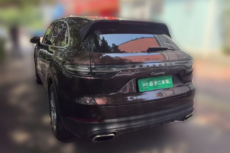 Used Porsche Cayenne 2018 Cayenne 3.0T Rear Left 45 Deg