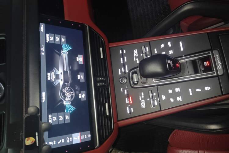 Used Porsche Cayenne 2018 Cayenne S 2.9T Audio And AC Panel