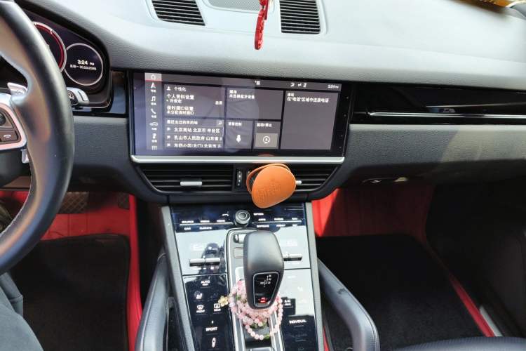 Used Porsche Cayenne 2018 Cayenne 3.0T Audio And AC Panel