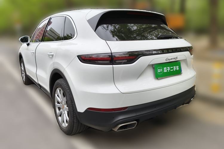 Used Porsche Cayenne 2018 Cayenne 3.0T Rear Left 45 Deg