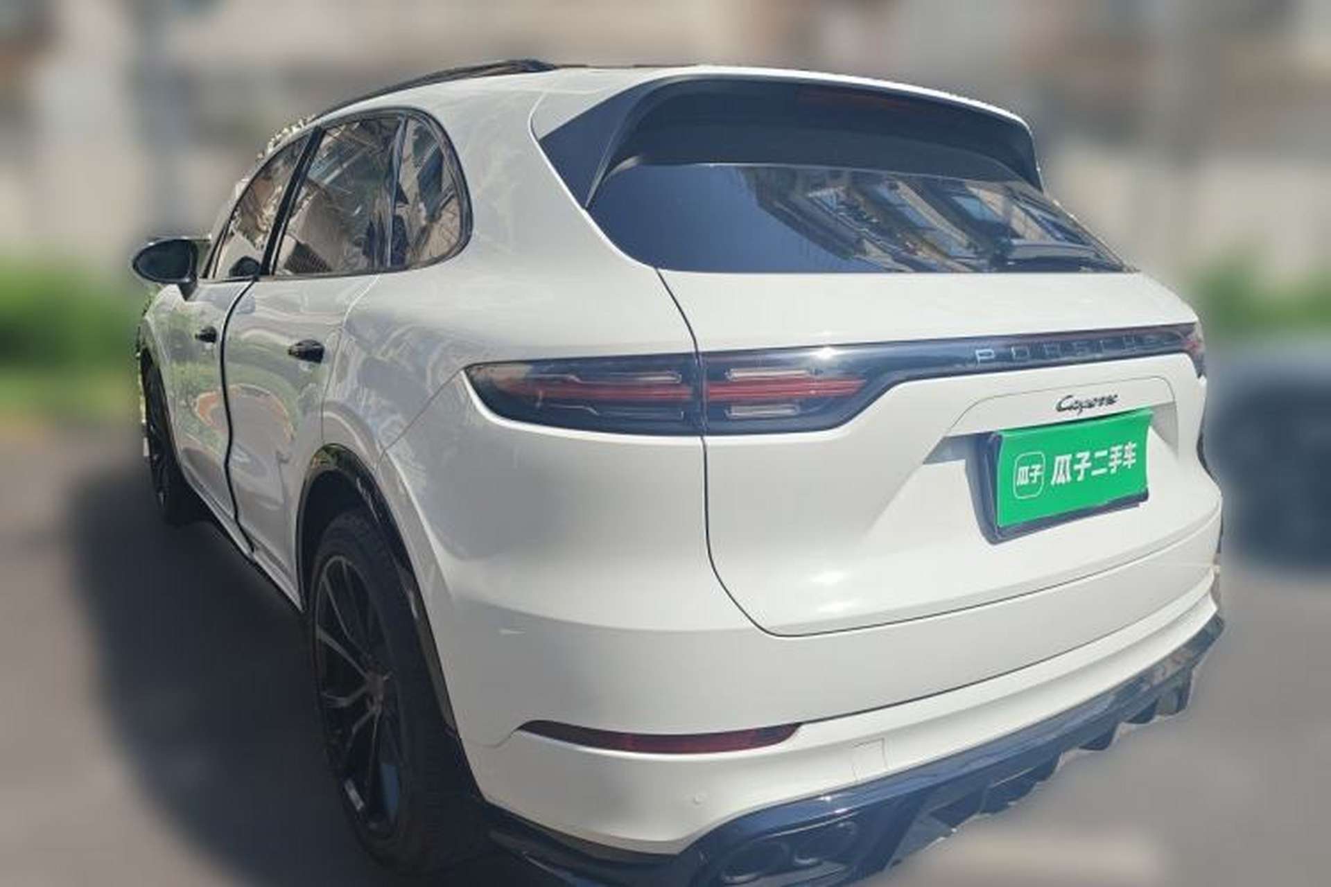 Used Porsche Cayenne 2018 Cayenne 3.0T Rear Left 45 Deg