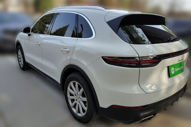 Used Porsche Cayenne 2018 Cayenne 3.0T Rear Left 45 Deg