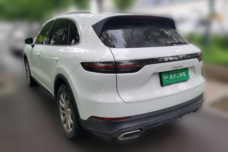 Used Porsche Cayenne 2018 Cayenne 3.0T Rear Left 45 Deg