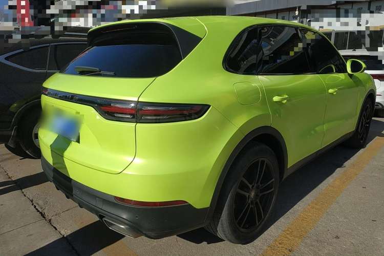 Used Porsche Cayenne 2018 Cayenne 3.0T Rear Right 45 Deg