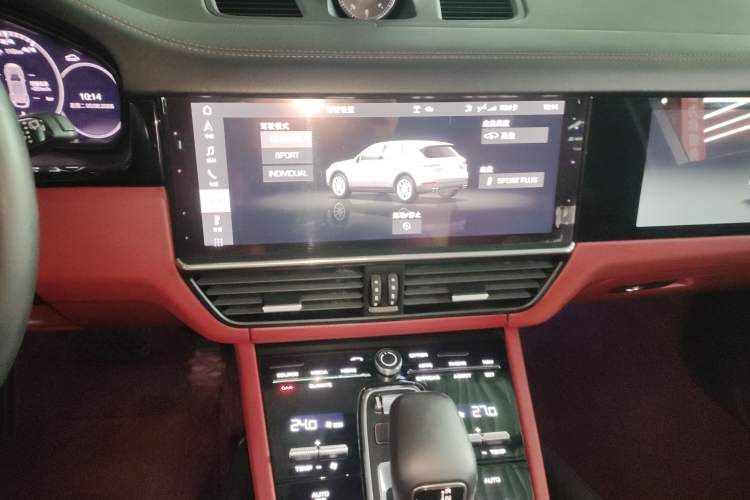 Used Porsche Cayenne 2019 Cayenne 3.0T Audio And AC Panel