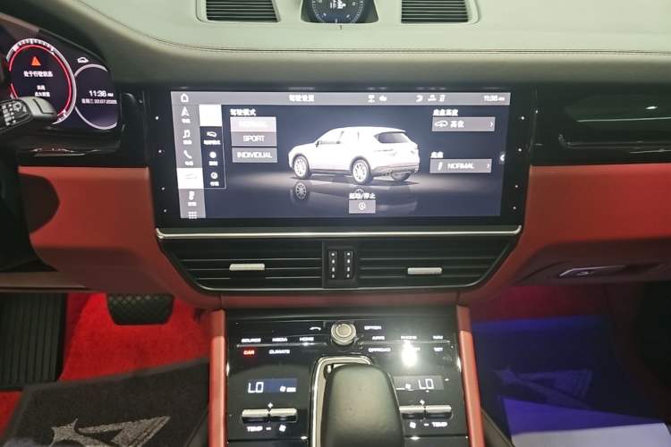 Used Porsche Cayenne 2019 Cayenne 3.0T Audio And AC Panel