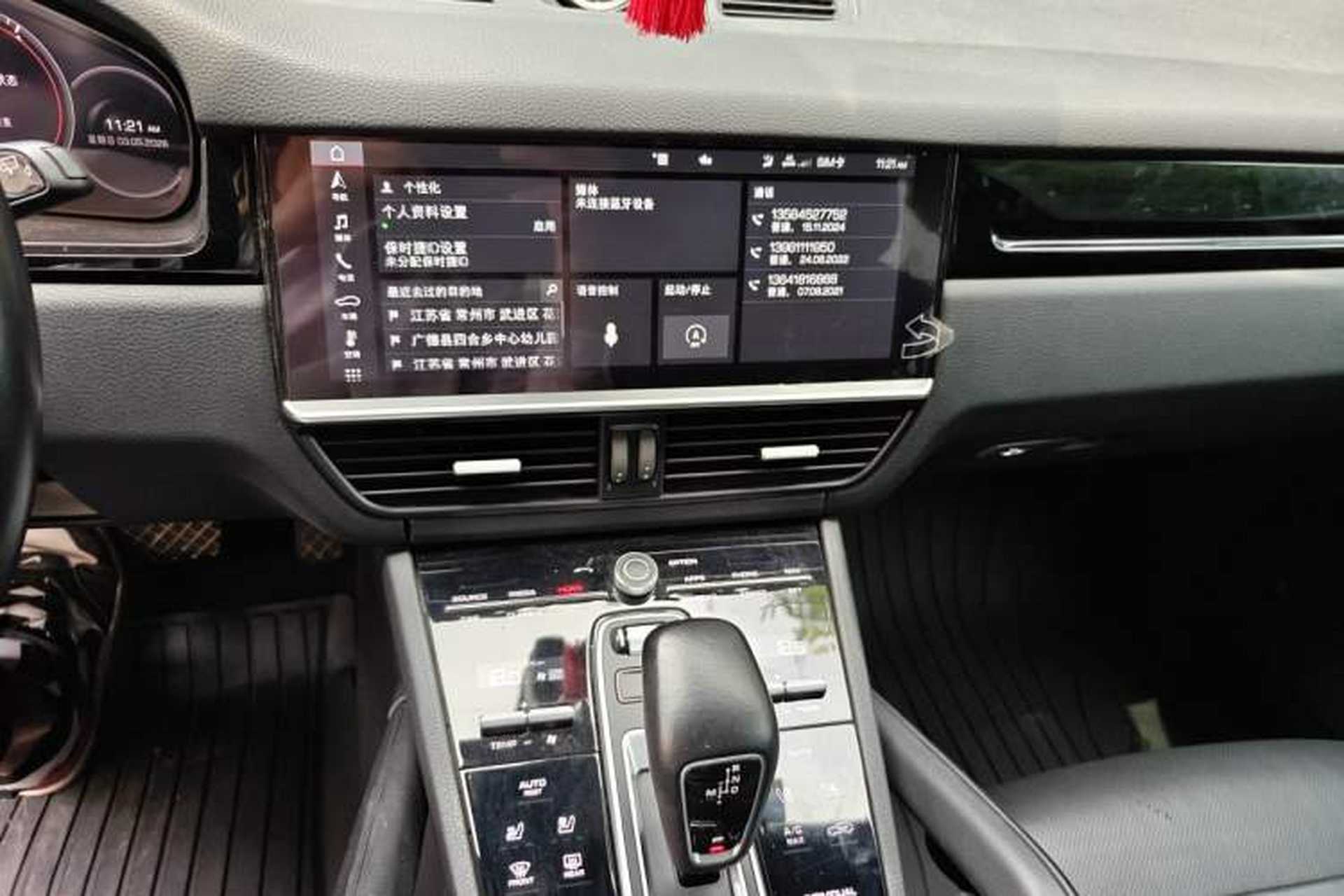 Used Porsche Cayenne 2019 Cayenne 3.0T Audio And AC Panel