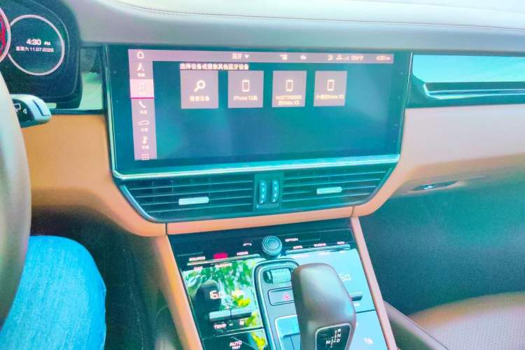 Used Porsche Cayenne 2019 Cayenne 3.0T Audio And AC Panel